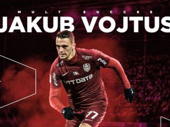 
	OFICIAL | CFR s-a despartit de Jakub Vojtus! Atacantul va merge in prima liga din Ungaria
