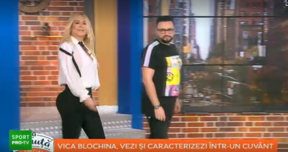 Vica Blochina a venit in direct la PRO TV intr-o bluza prin care s-a vazut tot! Aparitie INCENDIARA in fata lui Maruta. Ce a putut sa poarte la emisiune_2