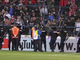 
	Fanii lui Dinamo nu i-au mai asteptat pe jucatori ca de obicei la stadion!&nbsp;Jandarmii au intervenit si au impartit amenzi
