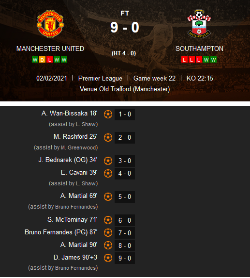 DIAVOLI, nu alta! United a ZDROBIT-O pe Southampton: 9-0! Meci ISTORIC pe Old Trafford. 8 marcatori diferiti pentru Solskjaer_1