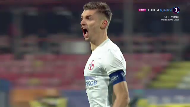 Adio, Man! Tanase e GOLGETERUL Romaniei dupa ce i-a dat electrosocul lui Dinamo in minutul 8! A ajuns la 15 goluri in acest sezon_9