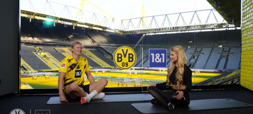 Erling Haaland Borussia Dortmund Fitness Pamela Reif