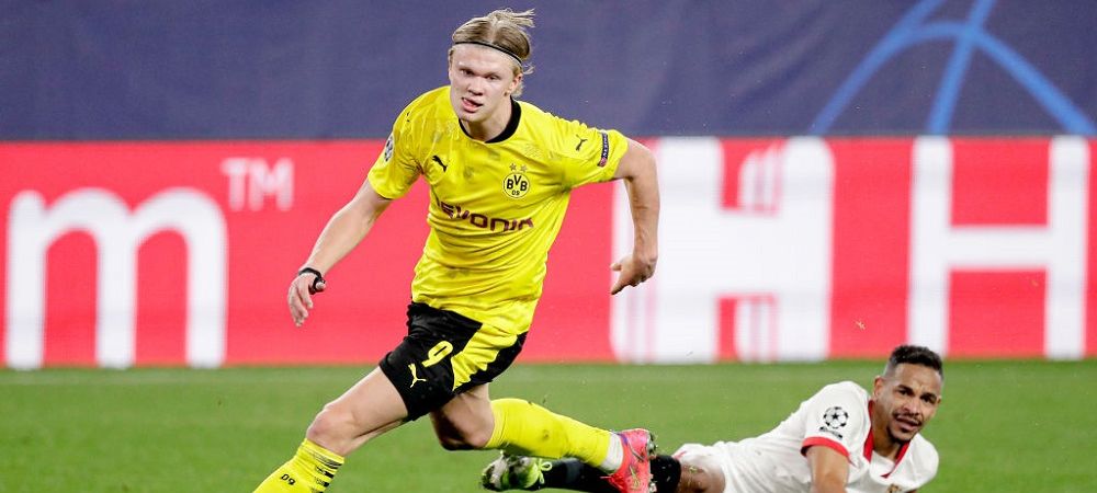 Erling Haaland Borussia Dortmund Champions League Transfer