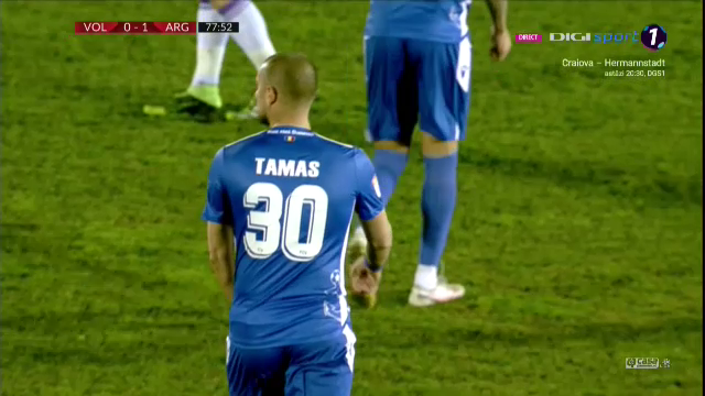 Gabi Tamas a REVENIT in Liga 1! Fostul fundas al lui 'U' Cluj a DEBUTAT in tricoul lui Voluntari, dar nu si-a putut ajuta echipa_17