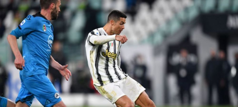 Cristiano Ronaldo juventus Serie A Spezia