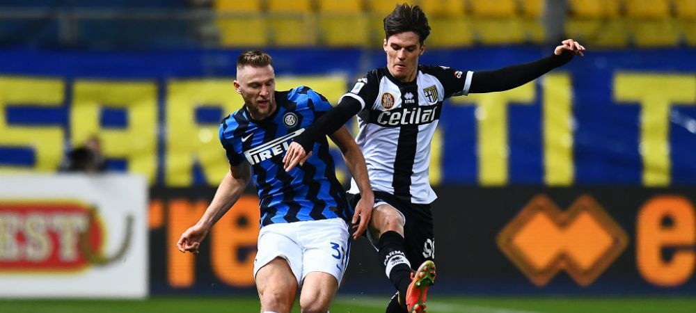 valentin mihaila Dennis Man Inter Parma Serie A