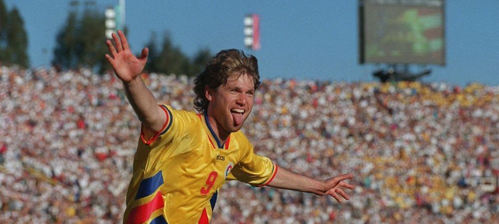 Florin Raducioiu EURO 96 Romania Spania