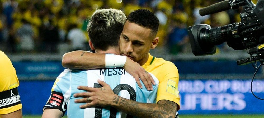 Brazilia Argentina Campionatul Mondial 2022 Lionel Messi Neymar