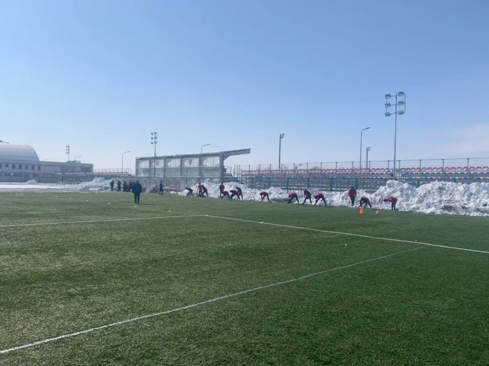 CSA Steaua, gata de RAZBOIUL cu FCSB 2! Cum arata terenul inainte de meciul de SOC cu echipa lui Becali _1