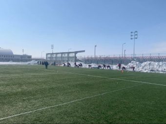 CSA Steaua, gata de RAZBOIUL cu FCSB 2! Cum arata terenul inainte de meciul de SOC cu echipa lui Becali&nbsp;