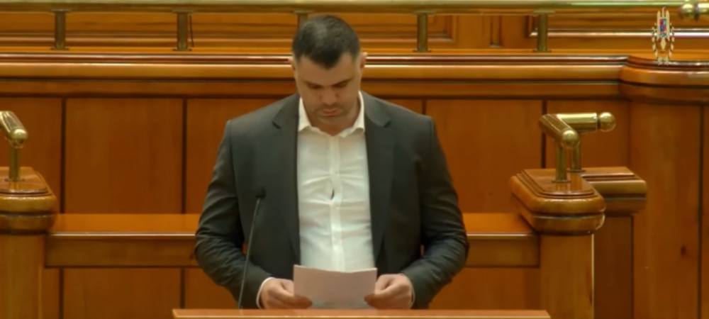 Daniel Ghita Camera Deputatilor parlament Romania virala
