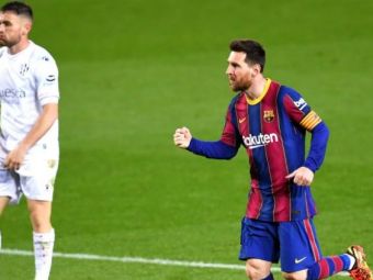 
	Messi este pur si simplu IMPOSIBIL de oprit! Starul argentinian a stabilit doua recorduri greu de depasit dupa meciul cu Huesca!

