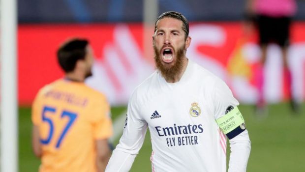 
	Ramos, pur si simplu DE NEOPRIT! Capitanul lui Real a intrat in ISTORIA Champions League dupa ce a inscris cu Atalanta
