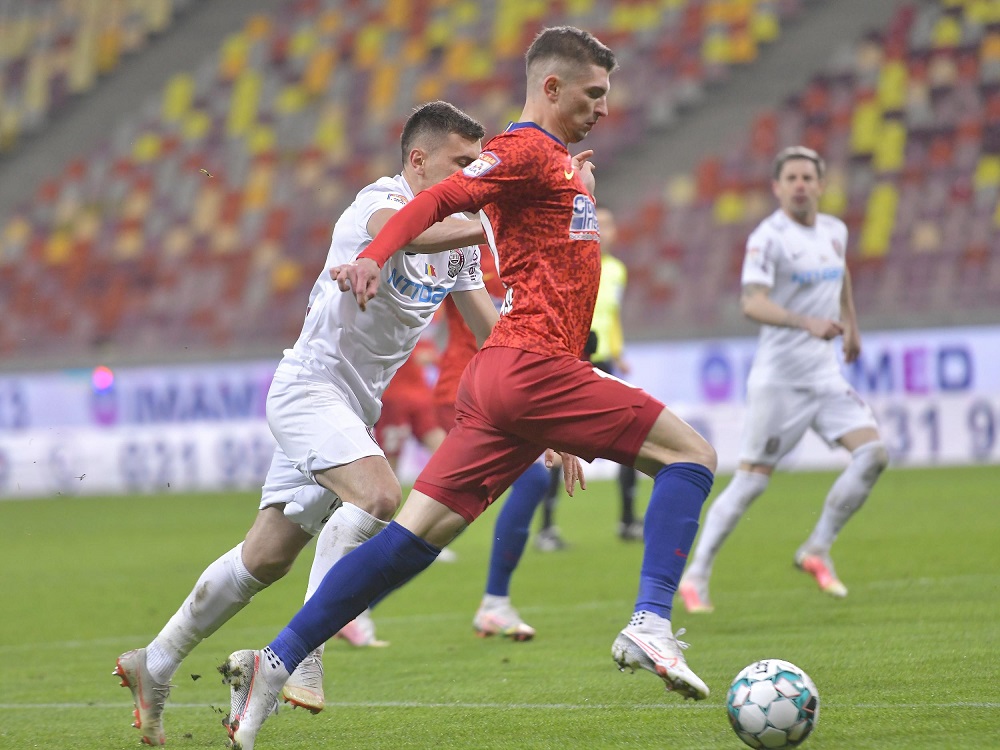 'Bijuteria' Octavian Popescu, cel mai slab de pe teren in derby-ul cu CFR Cluj! Cum arata topul InStat al celor mai bun jucatori de la FCSB_1