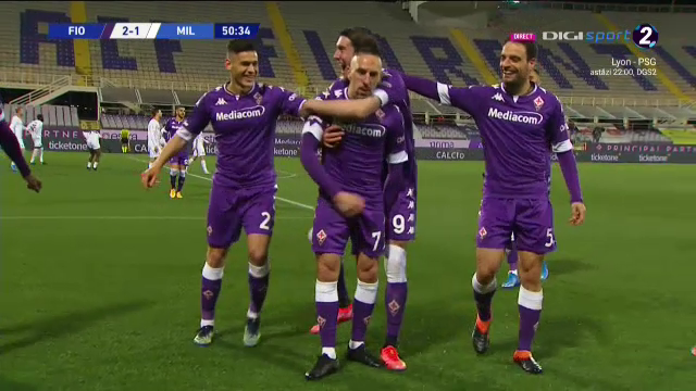 S-a intors ZEUL Zlatan! Meci superb cu 'batranii' de AUR din Serie A! A marcat si Ribery in Fiorentina 2-3 Milan_19