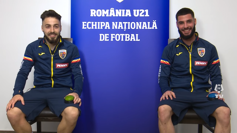 Andrei Ciobanu si Radu Boboc, in fata unei mari provocari! :) Cat de bine isi cunosc colegii de la nationala U21 _1