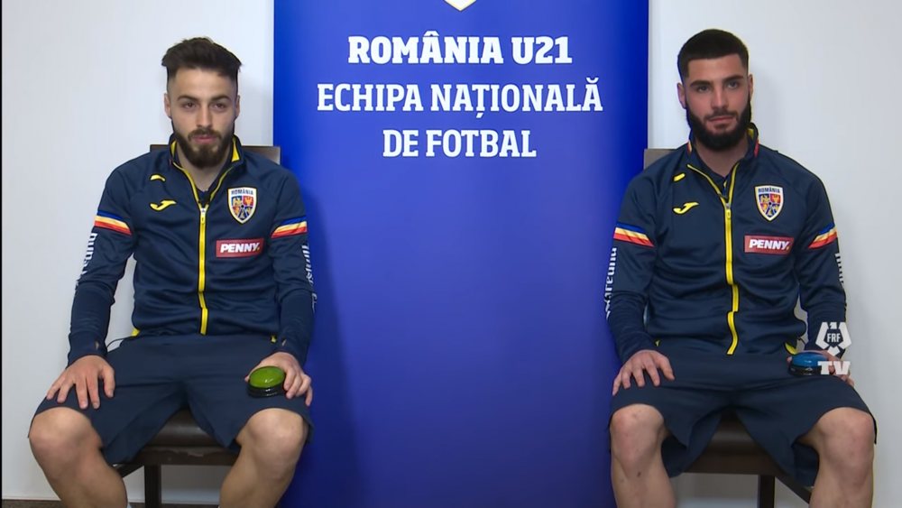 Andrei Ciobanu si Radu Boboc, in fata unei mari provocari! :) Cat de bine isi cunosc colegii de la nationala U21 _2
