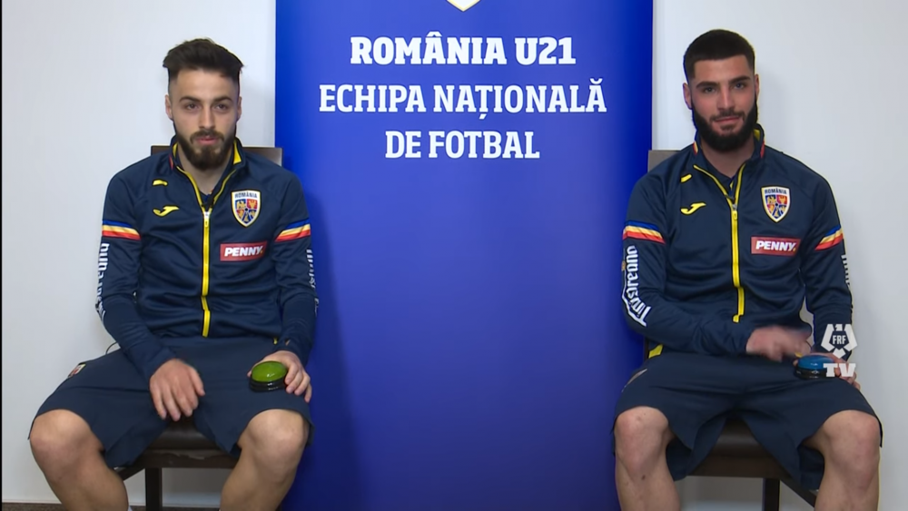 Andrei Ciobanu si Radu Boboc, in fata unei mari provocari! :) Cat de bine isi cunosc colegii de la nationala U21 _3