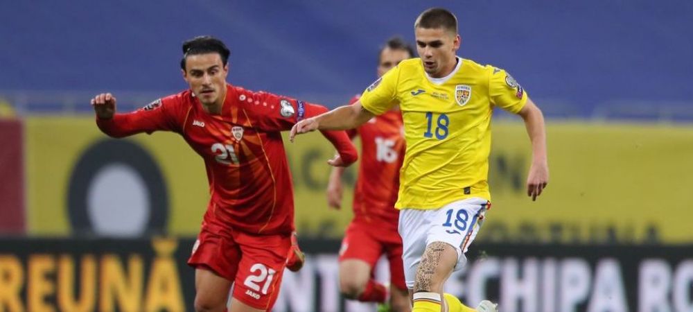 Echipa Nationala macedonia de nord Preliminarii Mondial 2022 Razvan Marin