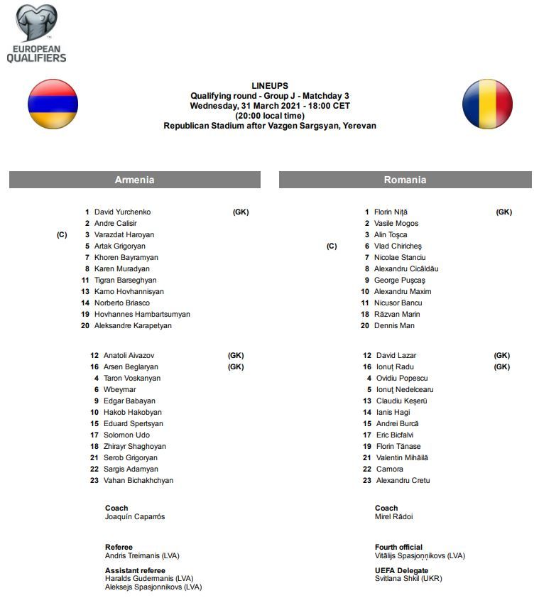 Rusine istorica! Live din Penibilistan: Romania a pierdut in Armenia si se pregateste sa spuna 'Adio, Mondial'! Aici sunt toate fazele din Armenia 3-2 Romania_3