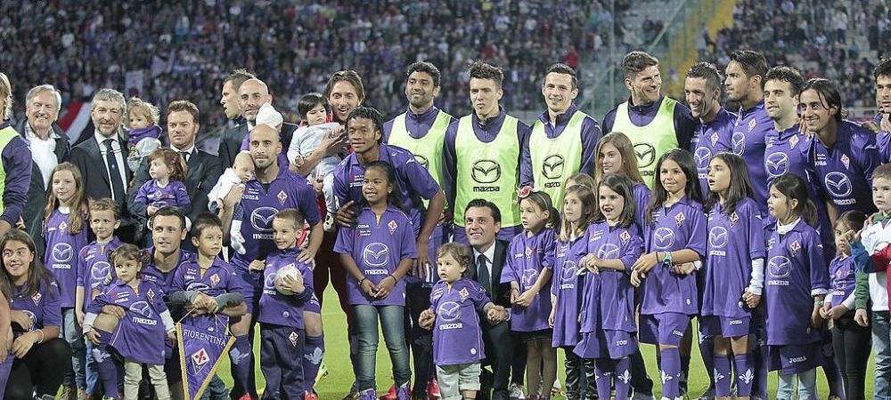 Fiorentina andrei david loius muntenau Romania Serie A