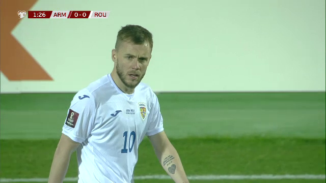 All Whites! Nationala a schimbat tricourile: Romania a jucat in alb complet in Armenia! Cum arata noile echimapente_10