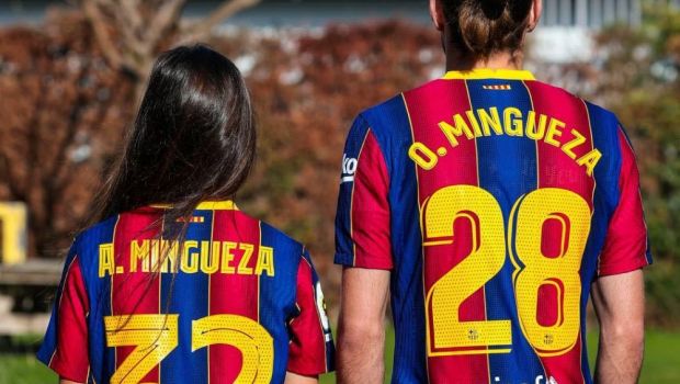 
	Fratele si sora care joaca pentru Barcelona. Fratii Mingueza vor sa scrie istorie pentru catalani
