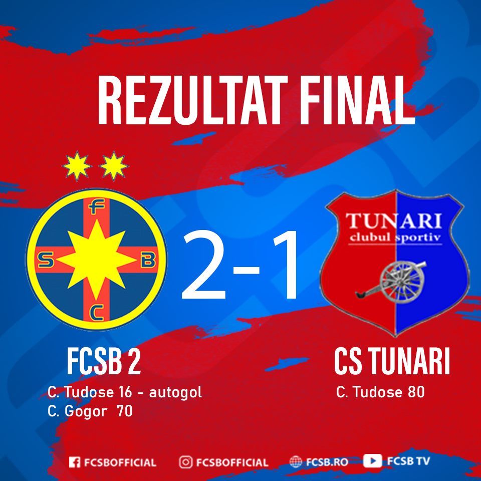 FCSB e iar peste Steaua in razboiul din C! Nedelcu, Simion si Buziuc au fost trimisi de Becali la echipa a doua! Ce s-a intamplat in meciul cu Tunari_1