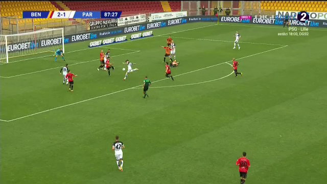 Benevento 2-2 Parma | Man, GOOOL pentru Parma in minutul 88! Reluare superba a romanului! A trecut pe langa victorie in prelungiri_4