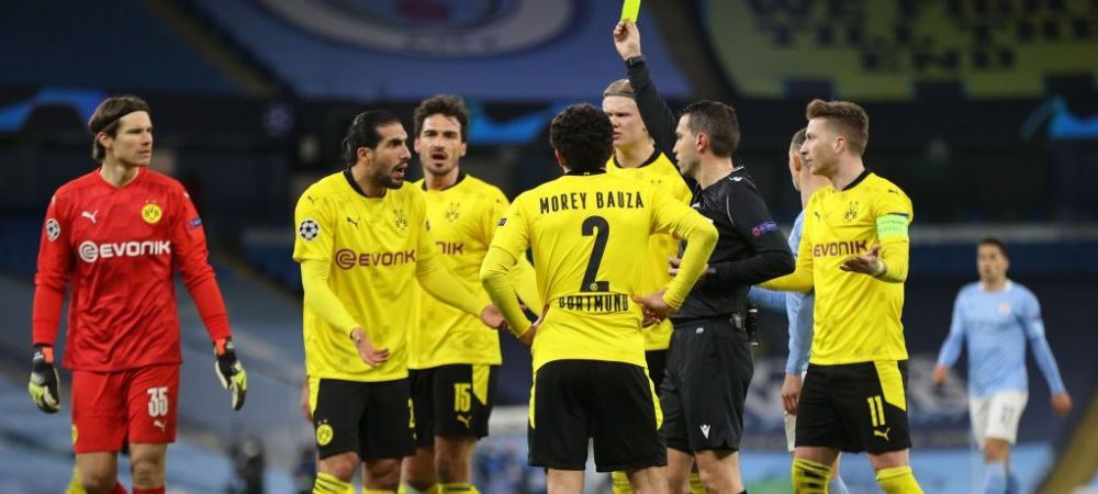 Champions League arbitraj Borussia Dortmund Manchester City Ovidiu Hategan