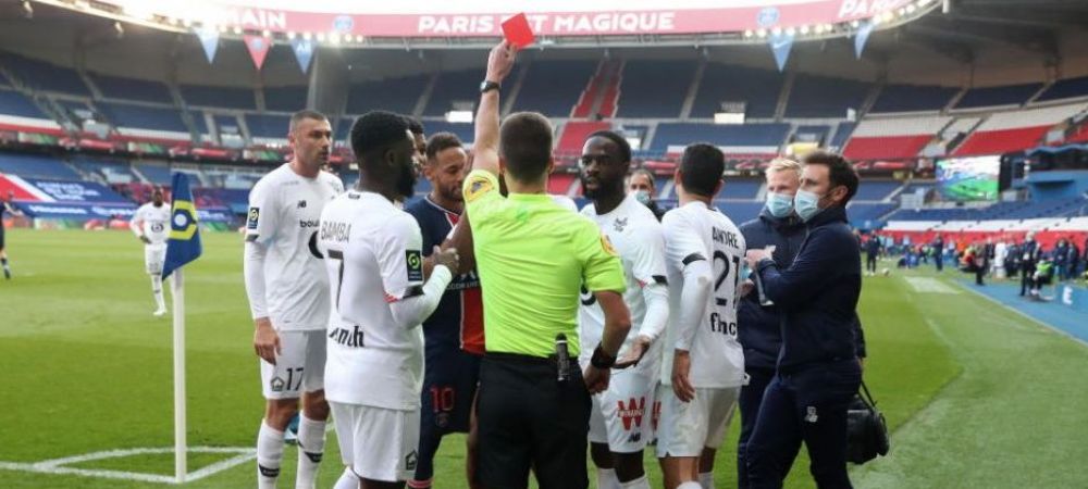 Neymar Ligue 1 Lille Paris Saint-Germain Tiago Djalo