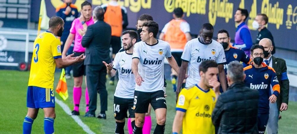 juan cala Cadiz Liga Spaniola de Fotbal mouctar diakhaby Valencia