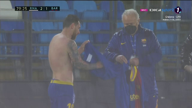 Imagini incredibile cu Messi la Madrid! A inceput sa tremure pe teren dupa potopul din repriza a doua! Ce s-a intamplat_13
