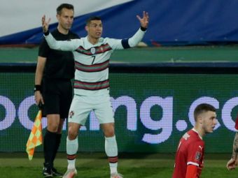 
	Anuntul momentului in fotbal! Arbitrul care l-a infuriat pe Ronaldo cu Serbia a fost exclus dupa golul anulat! Care a fost reactia sa
