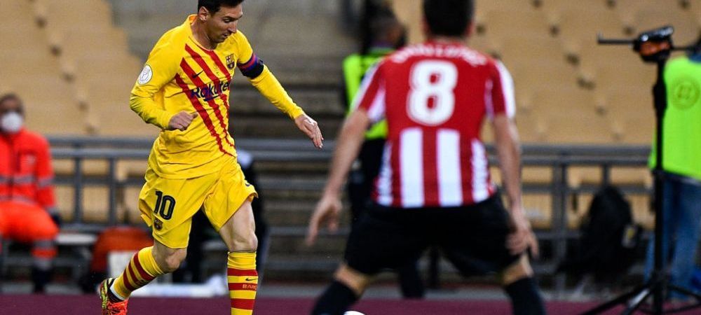 Leo Messi Athletic Bilbao Barcelona Cupa Spaniei