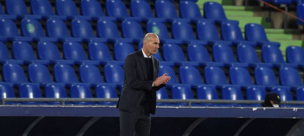zidane Getafe la liga Real Madrid Zinedine Zidane