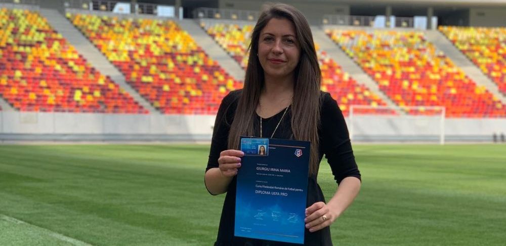 Irina Giurgiu, prima femeie antrenor din Romania cu licenta UEFA Pro! Cine este si unde antreneaza_3