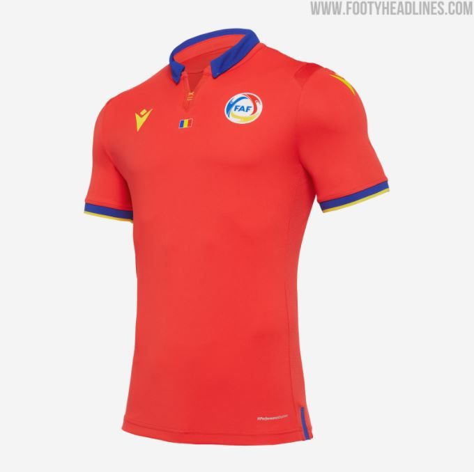 E nationala Andorrei sau a Romaniei?! Andorra si-a prezentat noul echipament de fotbal si e identic cu cel al 'tricolorilor'! Ce design au ales_2