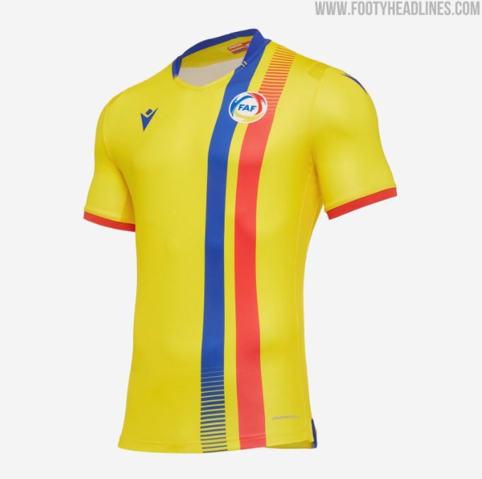 E nationala Andorrei sau a Romaniei?! Andorra si-a prezentat noul echipament de fotbal si e identic cu cel al 'tricolorilor'! Ce design au ales_3