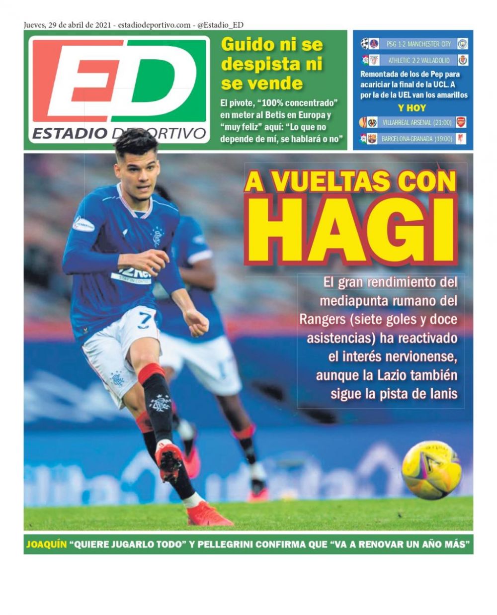 "Au pus din nou ochii pe el!" Ianis Hagi, protagonist in presa din Spania! Se afla pe lista clubului calificat in Champions League! Ce a spus tatal sau_2