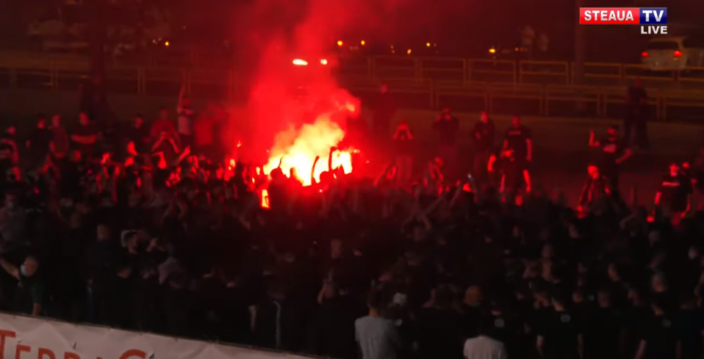 S-a aprins cartierul, a ars Ghencea! Peste 1000 de oameni la stadionul Steaua pentru sarbatoarea istorica de 7 mai_5