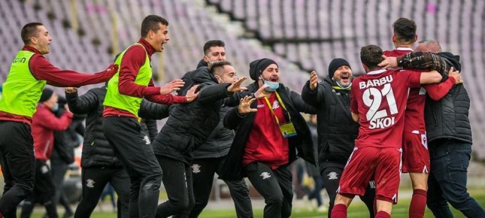 In reality Exert Moderate Rapid a promovat in Liga 1 inainte sa joace! Egalul Mioveniului cu  Timisoara o duce in Liga 1 dupa 6 ani! | Sport.ro