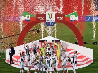 
	Juventus isi salveaza sezonul si castiga Cupa Italiei in fata Atalantei! Un nou record pentru magnificul Ronaldo

