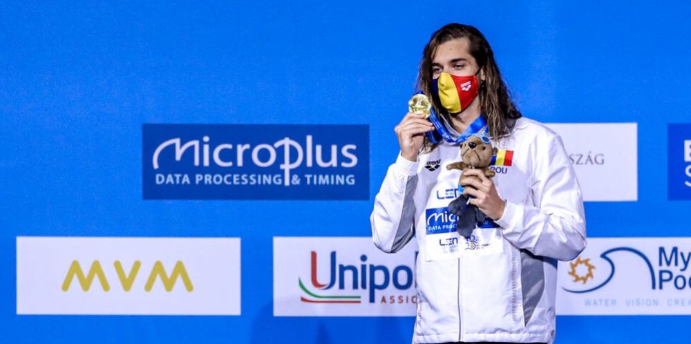 "Ma bucur ca sunt primul medaliat cu aur la masculin!" Ce a declarat Robert Glinta dupa performanta incredibila de la Europeanul de natatie_4