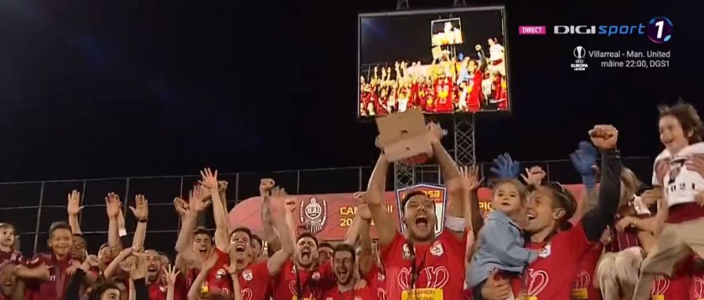 CFR Cluj si-a primit trofeul de campioana a Romaniei! Imaginile senzationale ale bucuriei de la Cluj_7