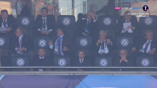 Burleanu, prezent in tribune pentru finala Champions League! Presedintele Federatiei, surprins alaturi de sefii UEFA_4