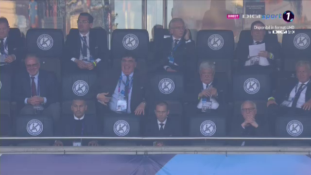 Burleanu, prezent in tribune pentru finala Champions League! Presedintele Federatiei, surprins alaturi de sefii UEFA_8