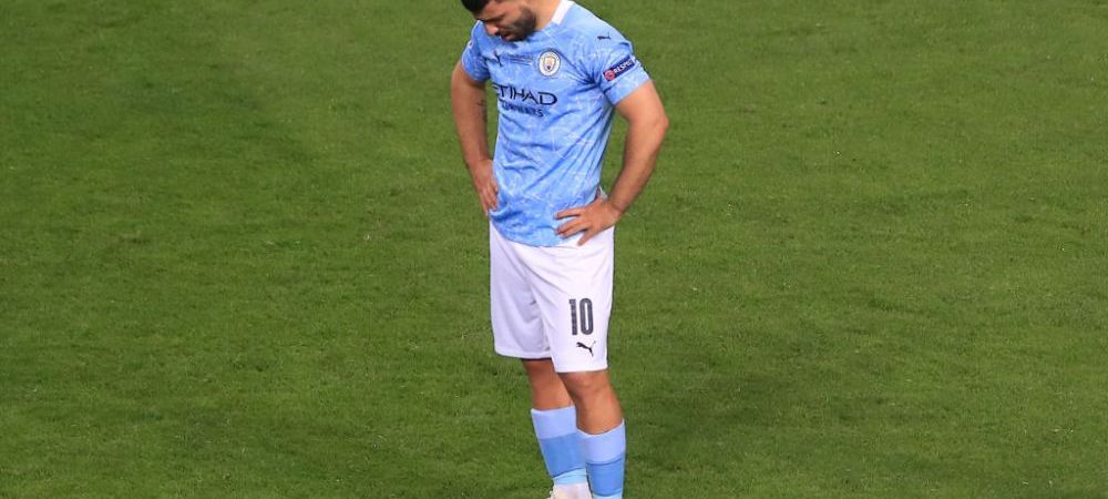 Sergio Aguero Champions League Manchester City