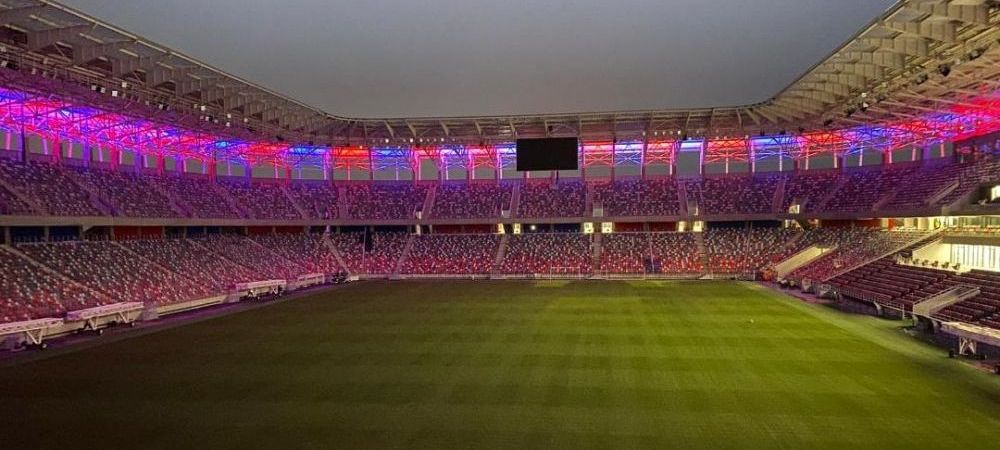 Noul stadion Steaua csa steaua FCSB macedonia de nord