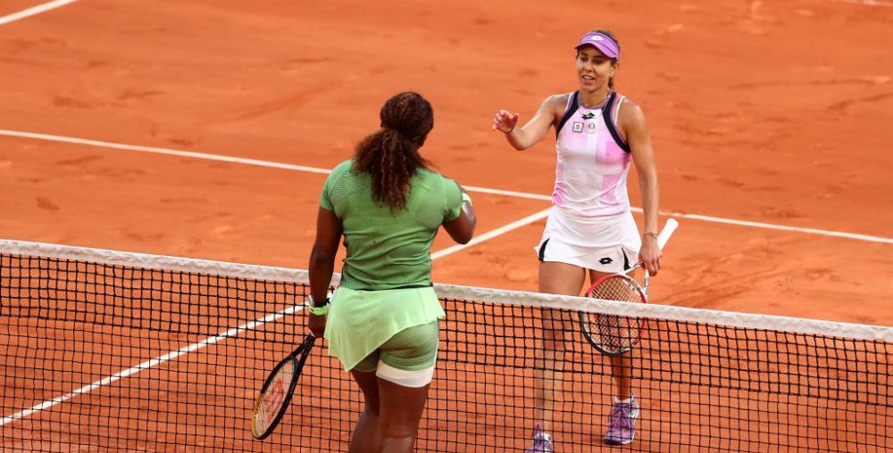 Visul frumos s-a terminat: Mihaela Buzarnescu - Serena Williams 3-6, 7-5, 1-6 in turul doi la Roland Garros! Buzarnescu a jucat admirabil in setul secund_14